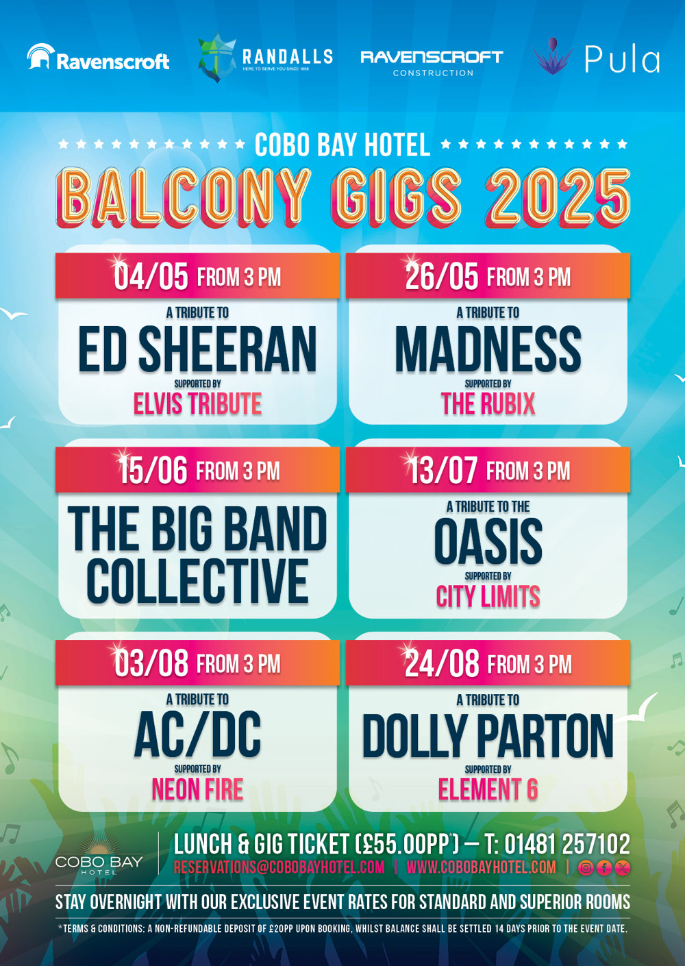 Poster for Cobo Balcony Gigs