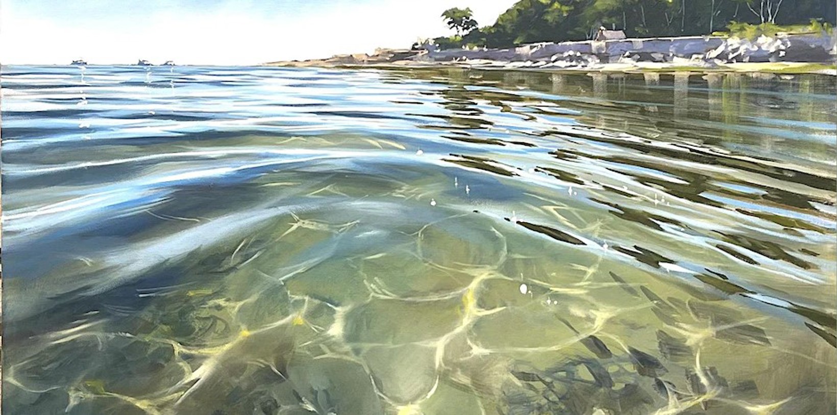 Guernsey Edges Private View - landscapes by Tony Parsons