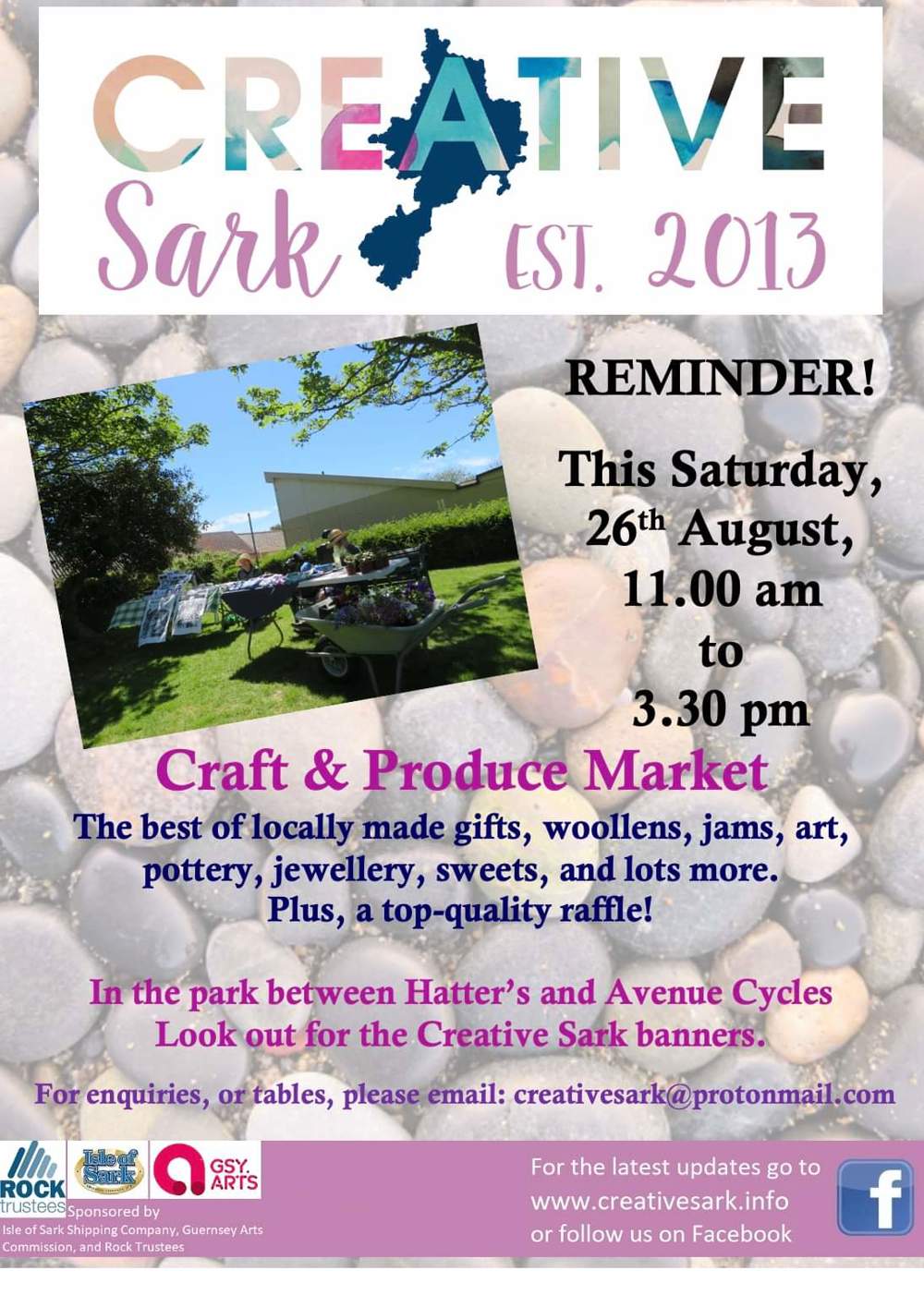 Poster for Creative Sark 2023
