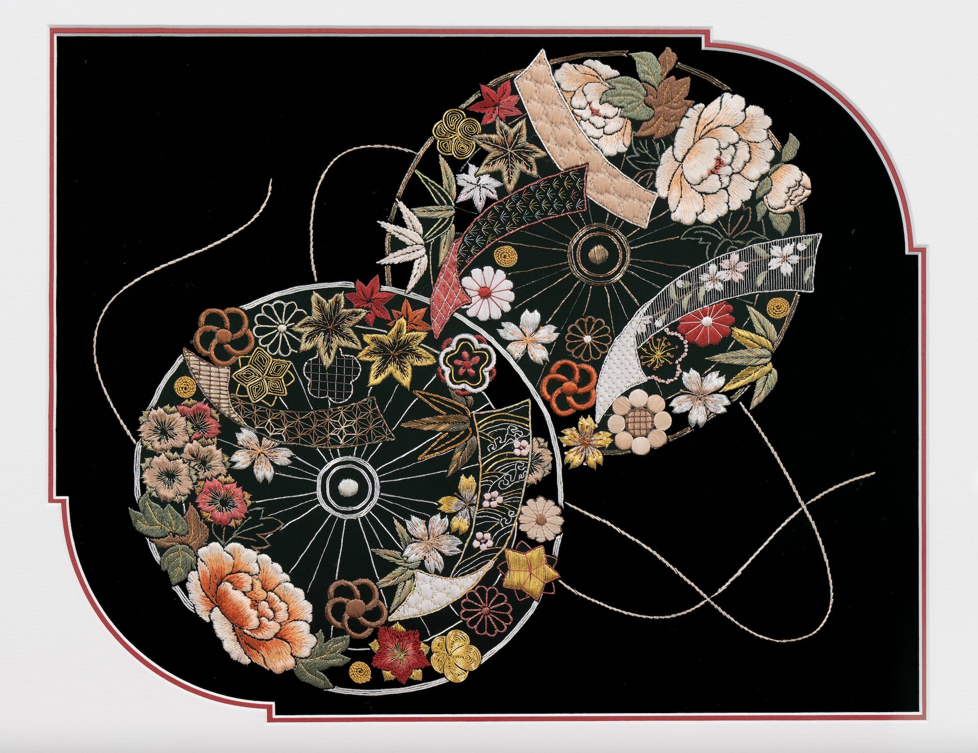 Traditional Japanese Embroidery In Silk: An Exhibition by Betty Watson