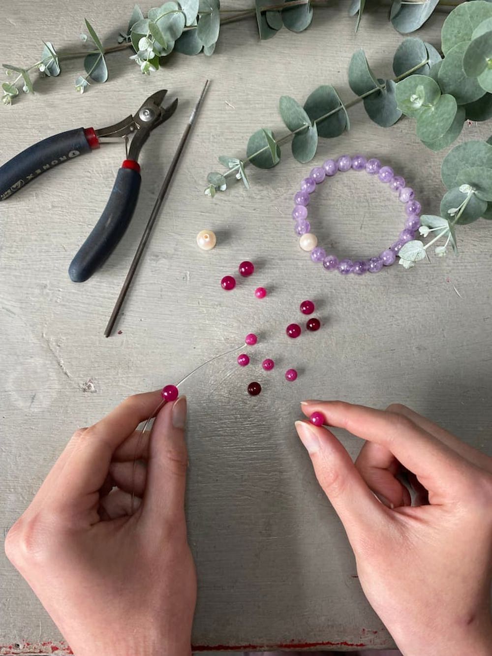 Poster for Jewellery Making Workshop – Flexible Dates