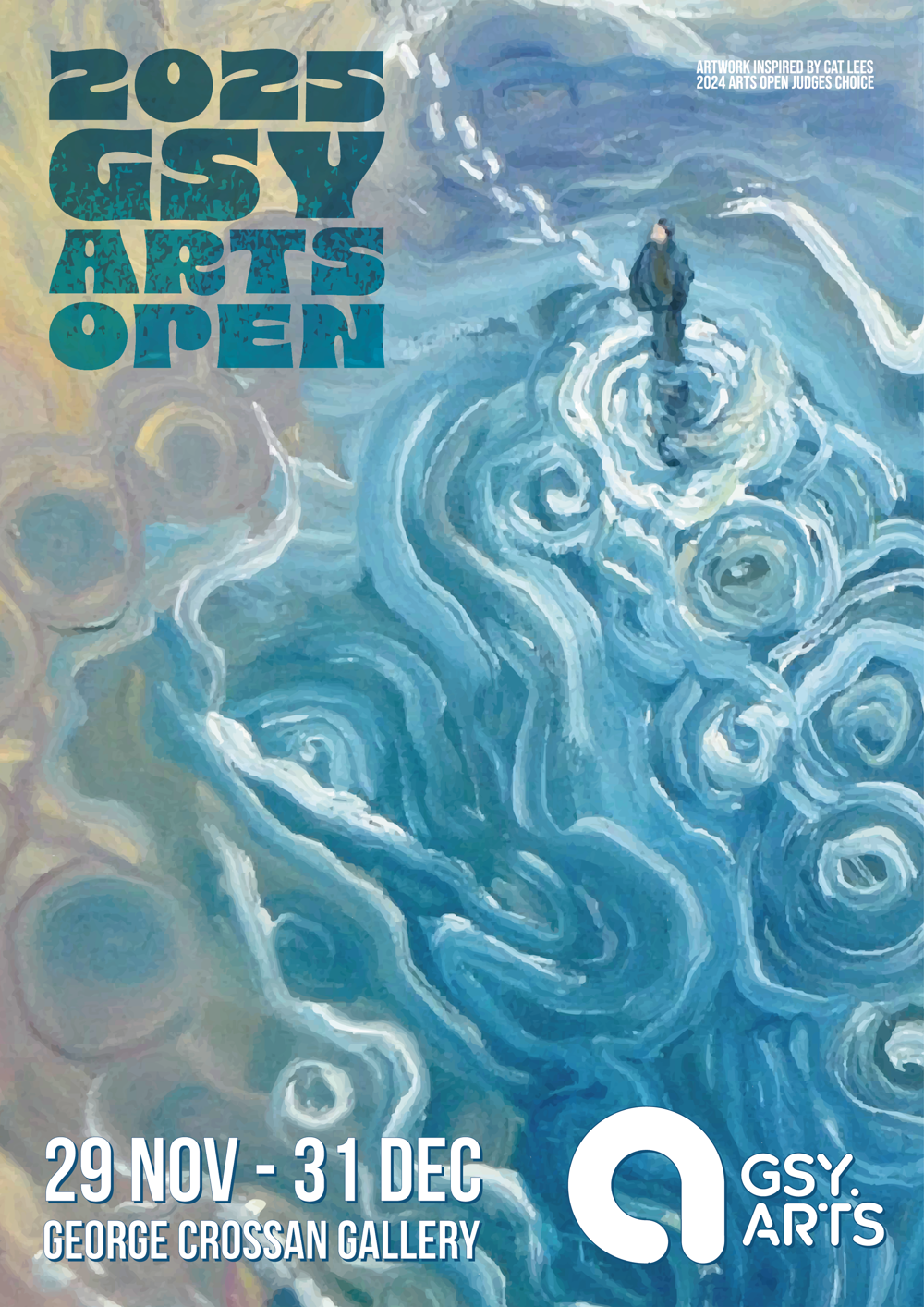 Poster for 2025 Guernsey Arts Open
