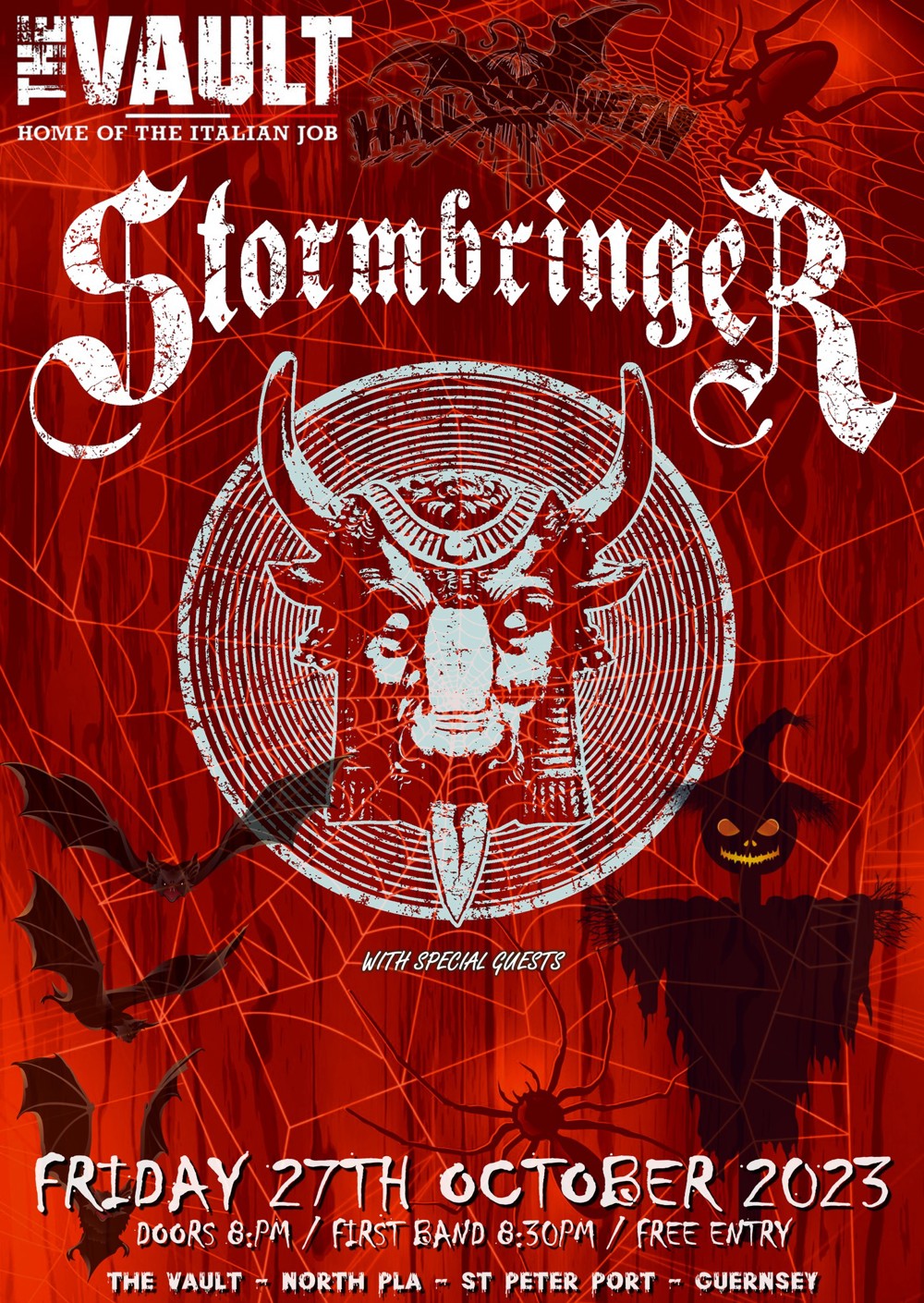 Poster for Stormbringer Halloween Show