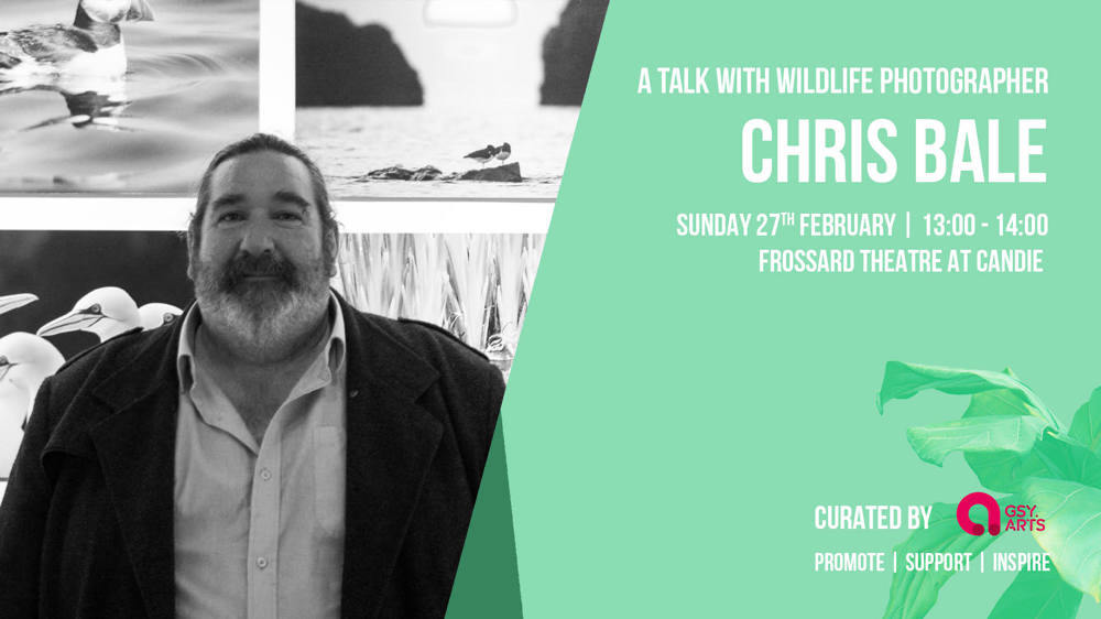 Poster for A talk with Wildlife Photographer - Chris Bale