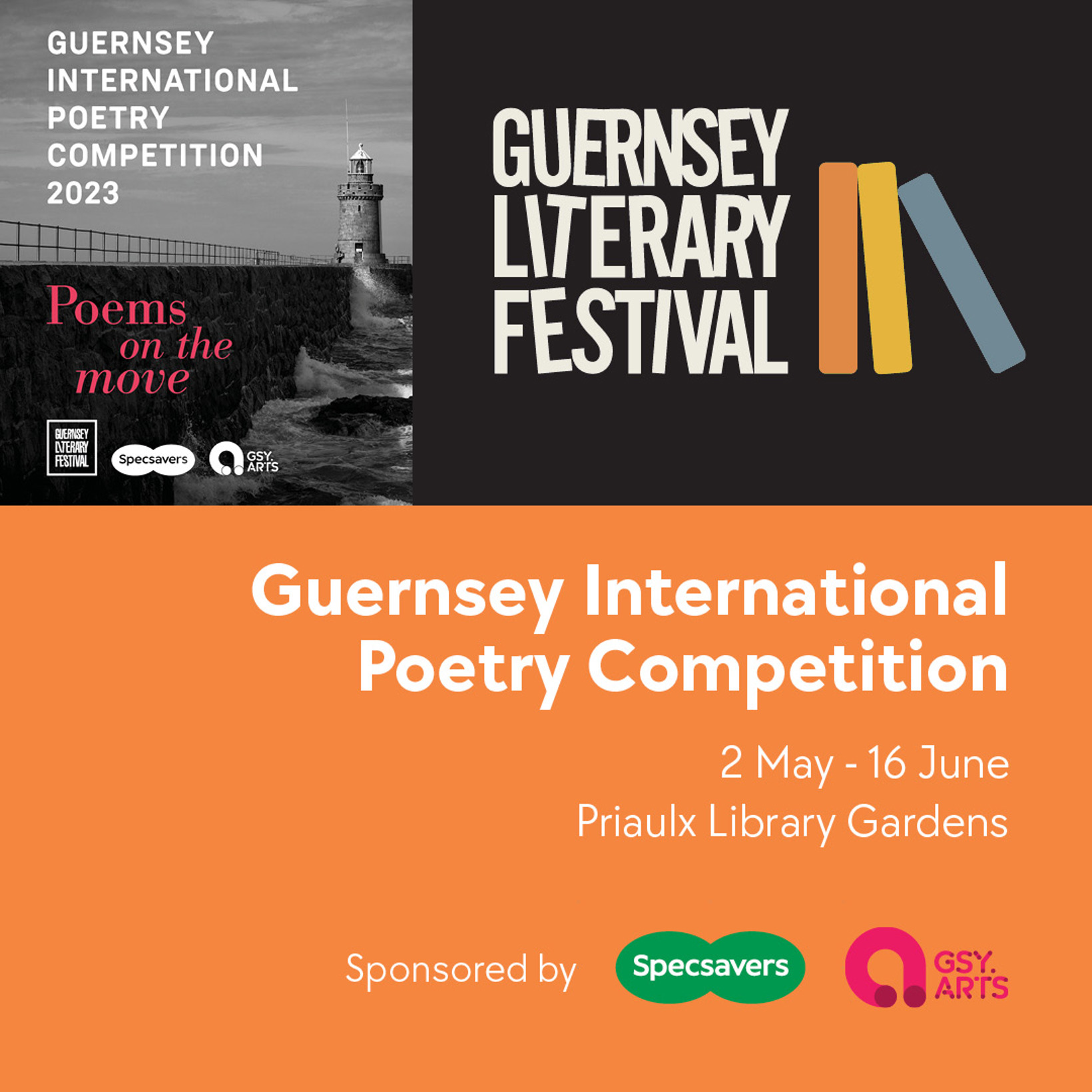 Guernsey International Poetry Competition: Winners’ Display - Guernsey Literary Festival