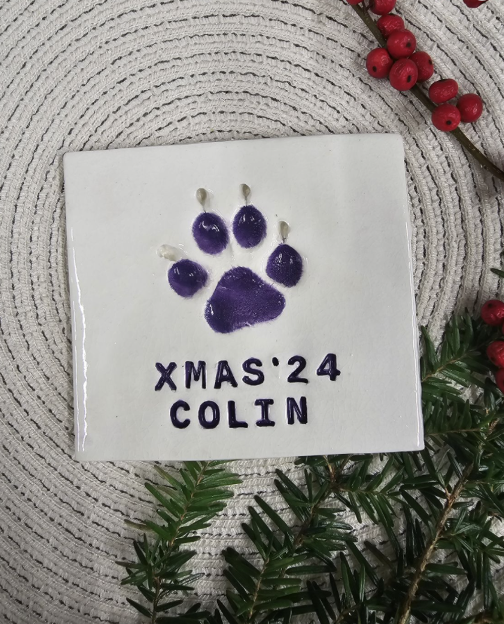 Poster for Ceramic Paw Print Keepsake Workshop