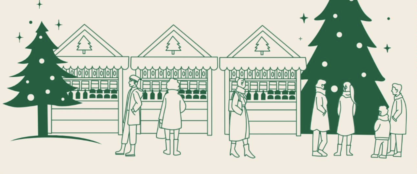 Les Caches Christmas Market