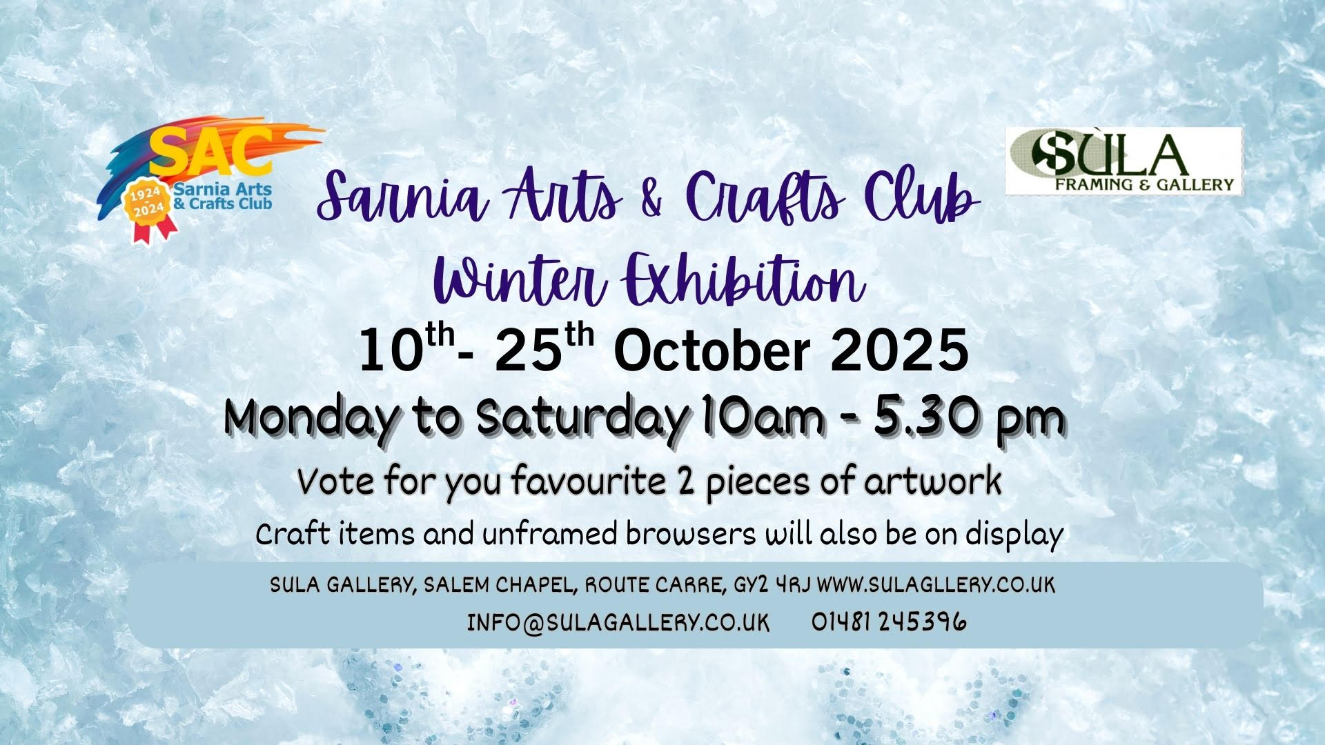 Sarnia Arts & Crafts Club Winter Exhibition
