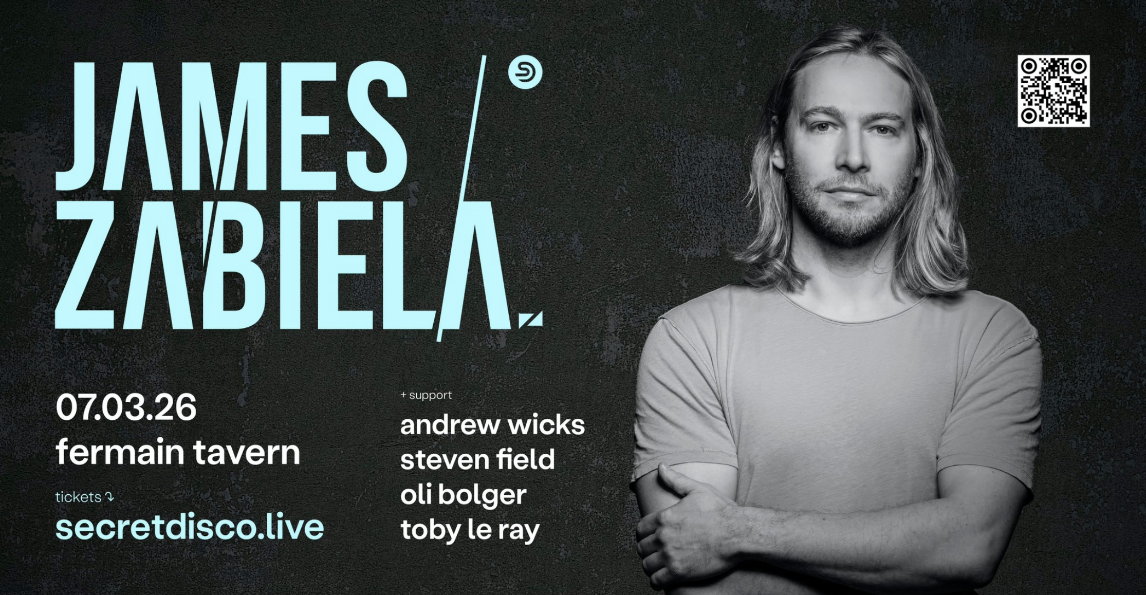 Secret Disco PRESENTS James Zabelia