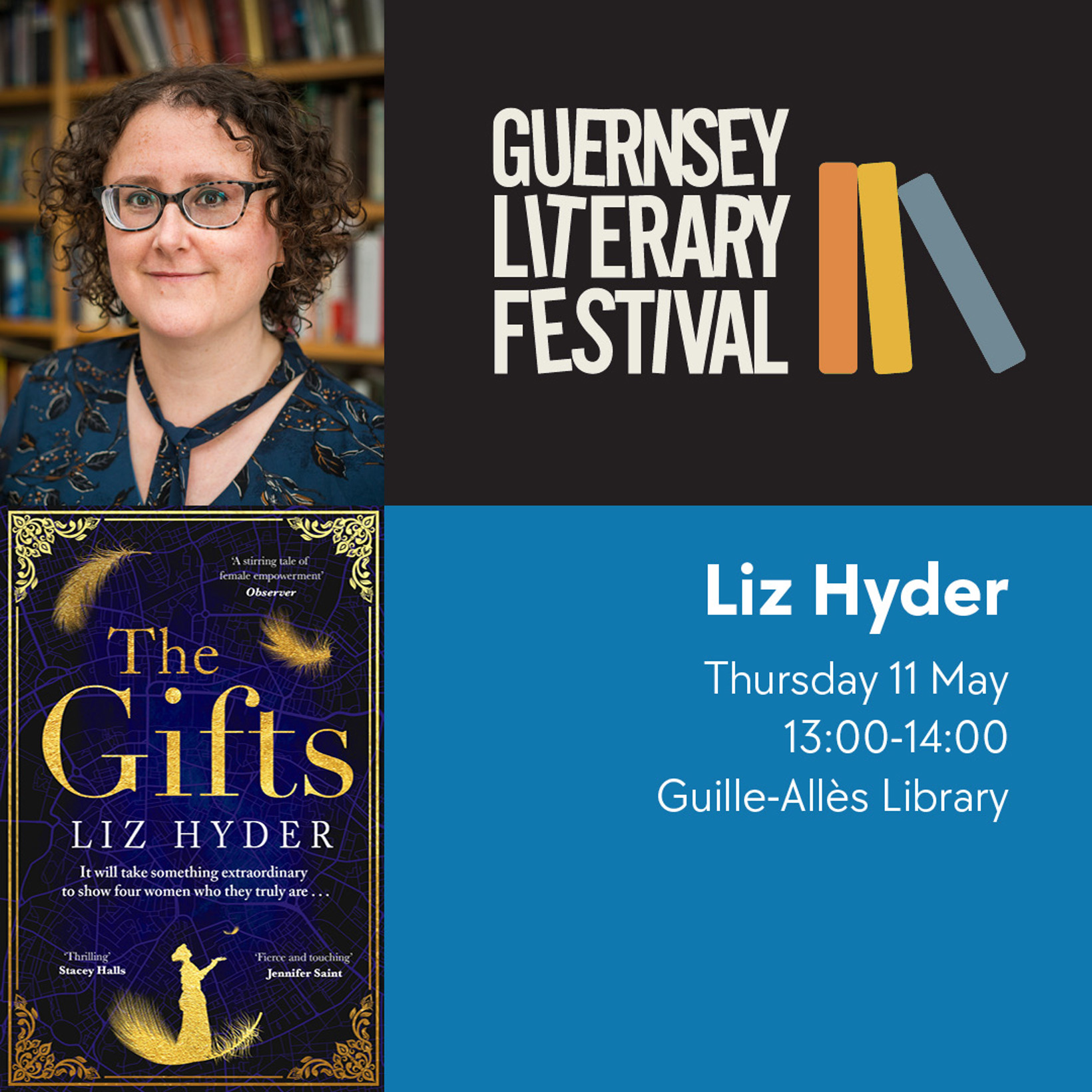 The Gifts by Liz Hyder - Guernsey Literary Festival