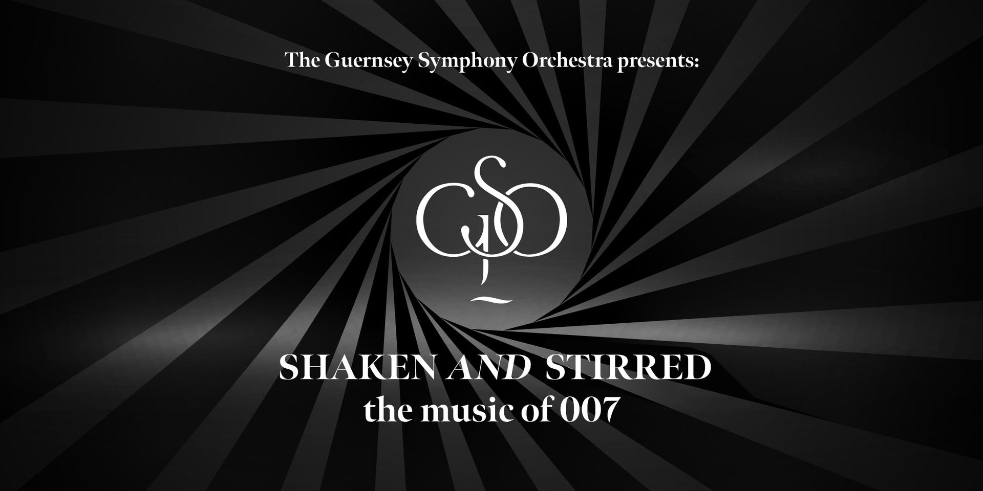 SHAKEN AND STIRRED - the music of 007 with Guernsey Symphony Orchestra @ St James