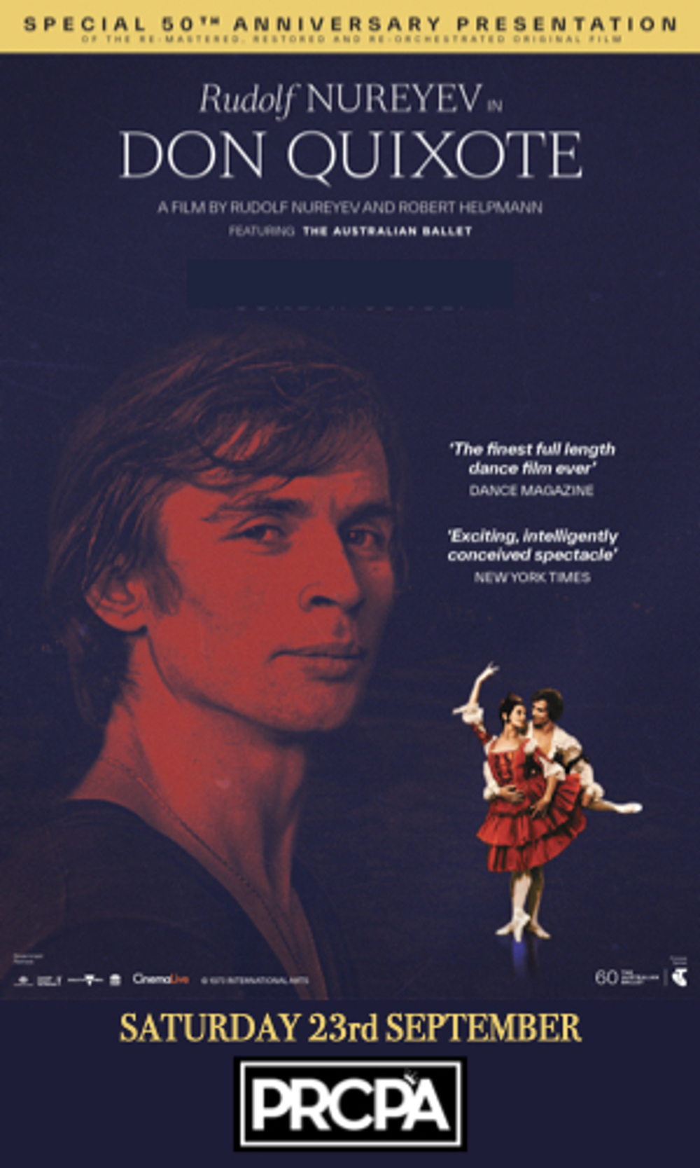 Poster for Rudolf Nureyev in Don Quixote