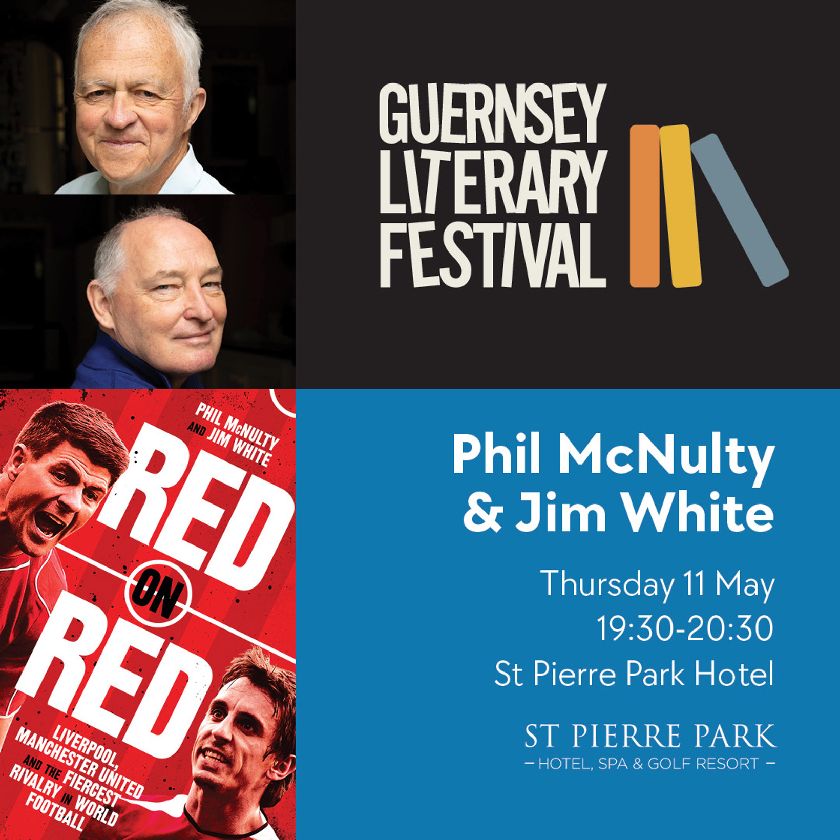 Red on Red - Guernsey Literary Festival