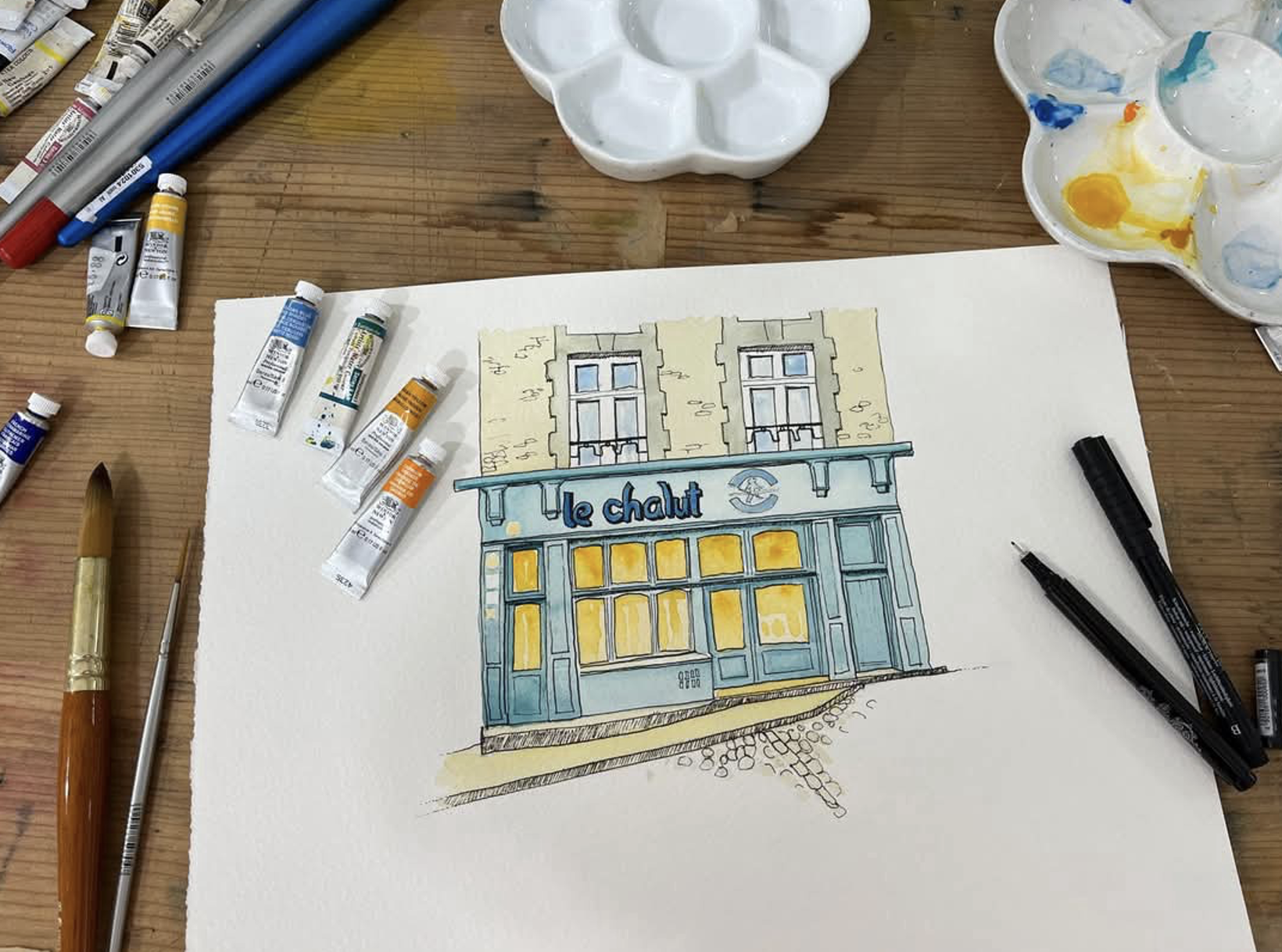 Introduction to Painting in Watercolour with Tim Gaudion - 4 week course 