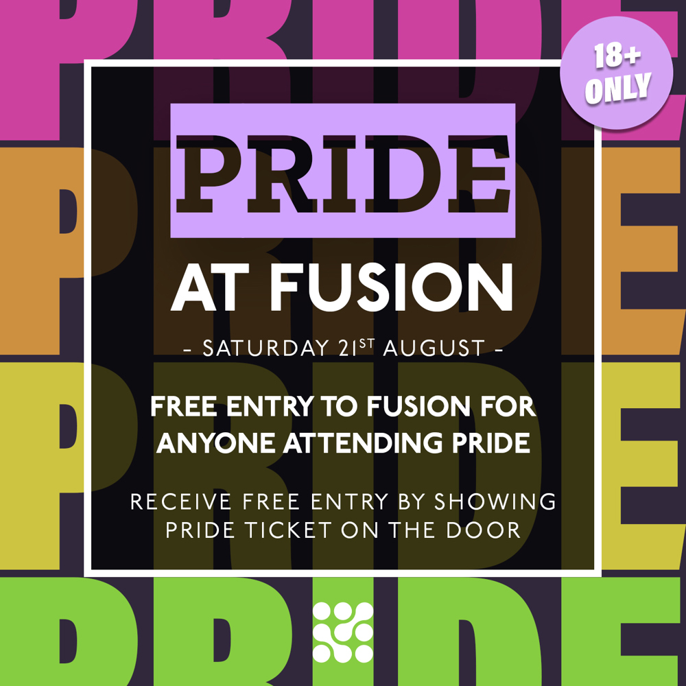 Poster for Pride At Fusion