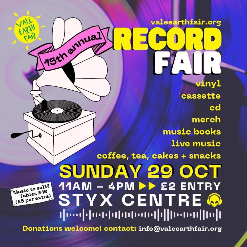 Poster for VEF Record Fair 2023