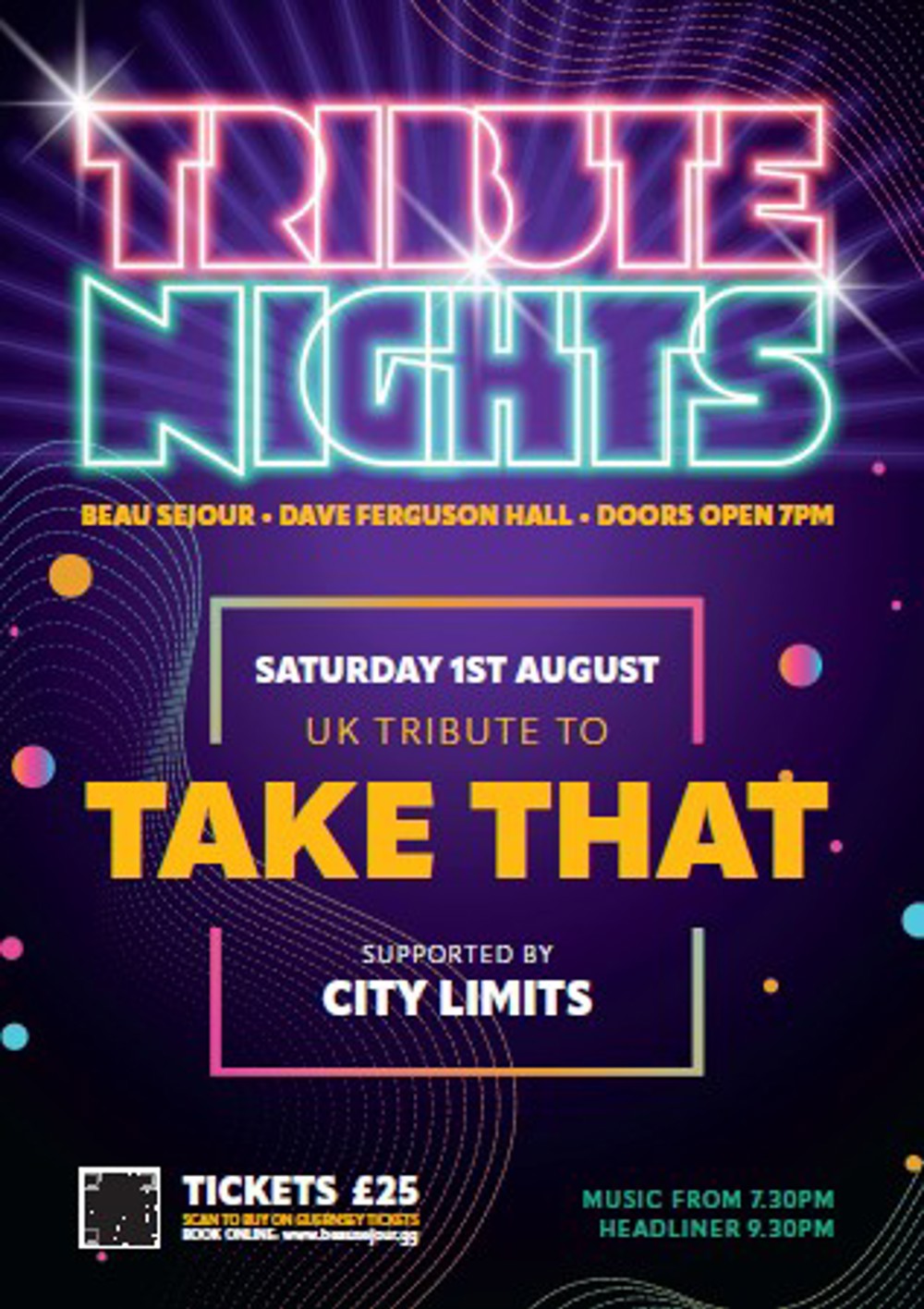 Poster for Take That Tribute