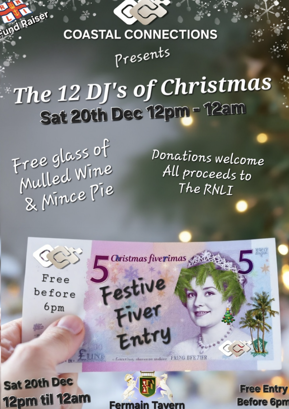 Poster for The 12 DJ's of Christmas