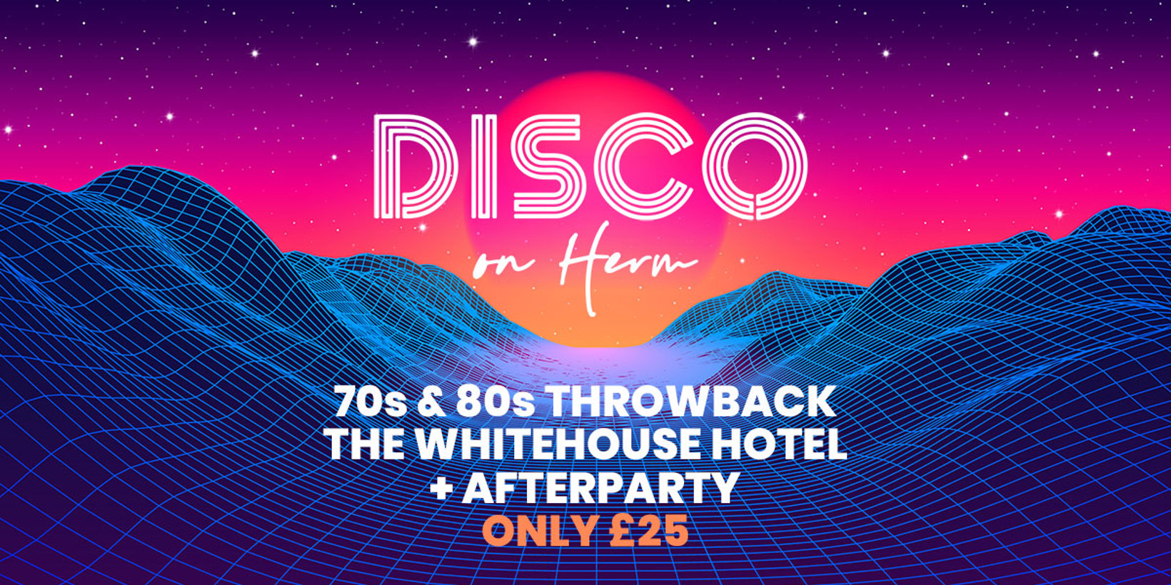 Disco in Herm: 70s & 80s Throwback
