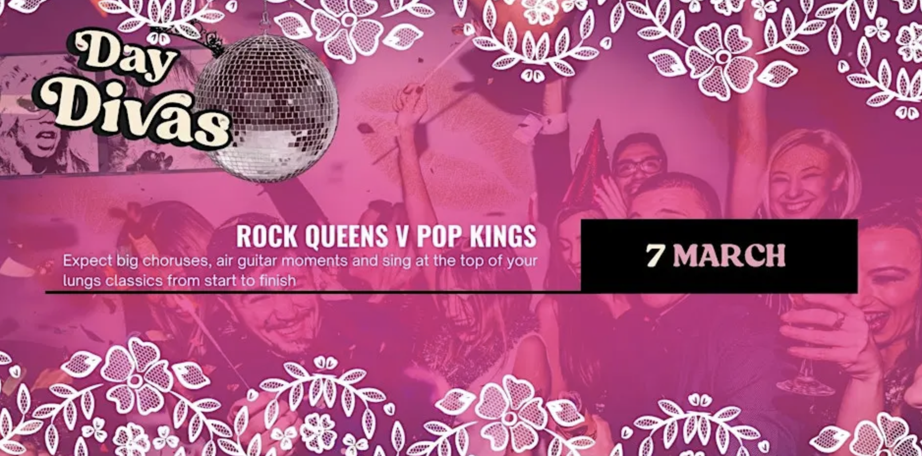 Day Diva's - Rock Queens V Pop Kings