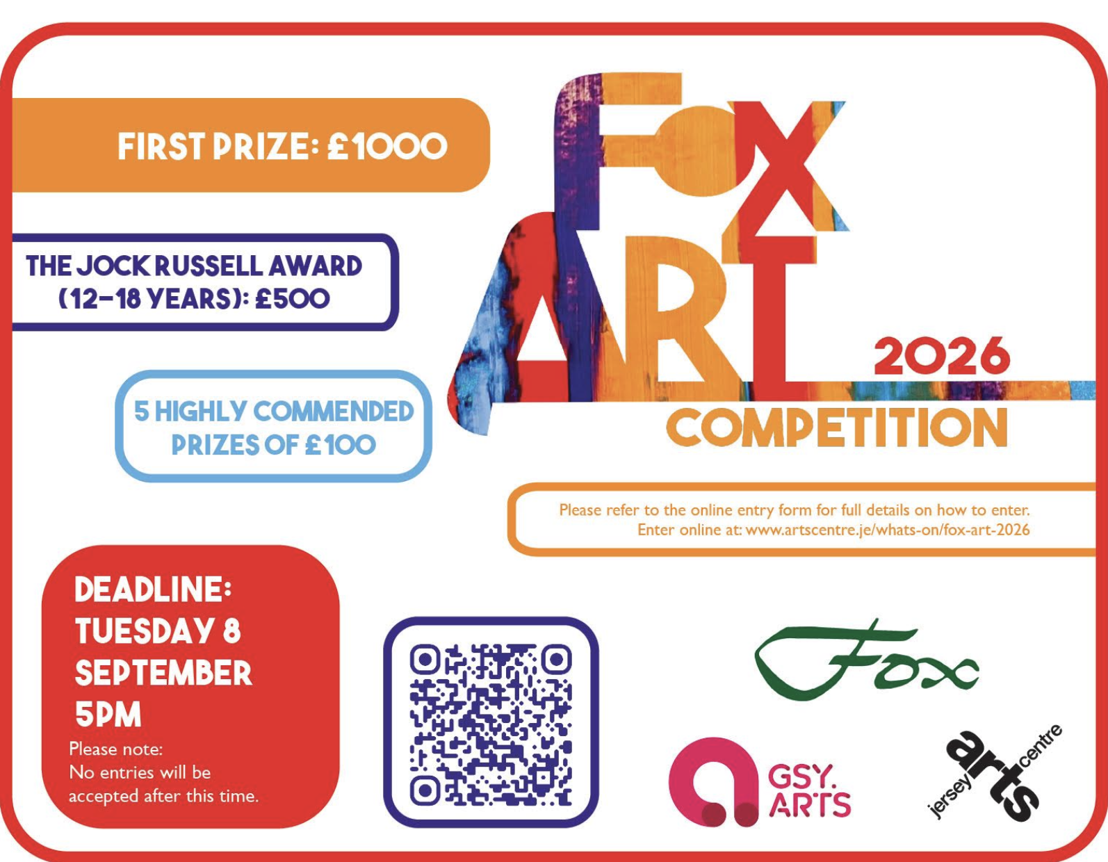 Fox Art Competition 2026: SUBMISSIONS OPEN