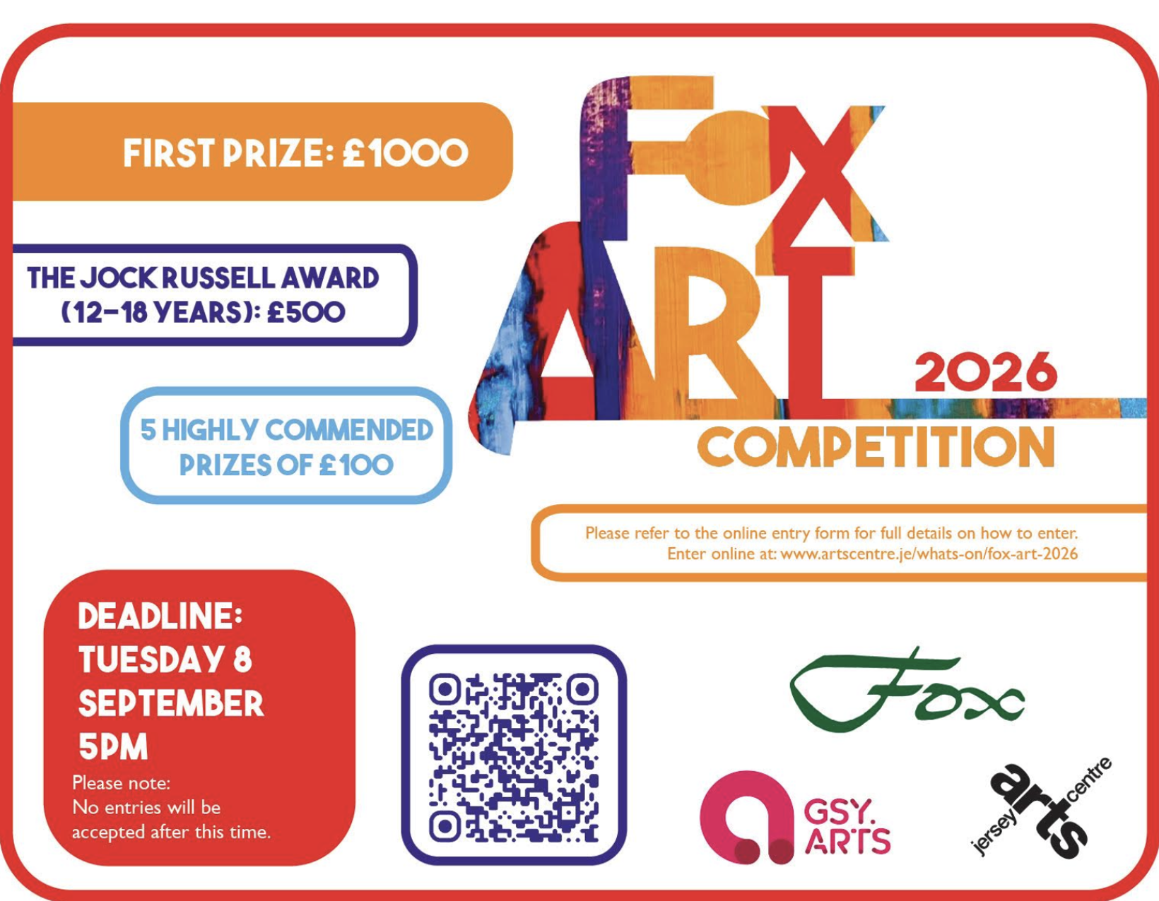 Fox Art Competition 2026: SUBMISSIONS OPEN