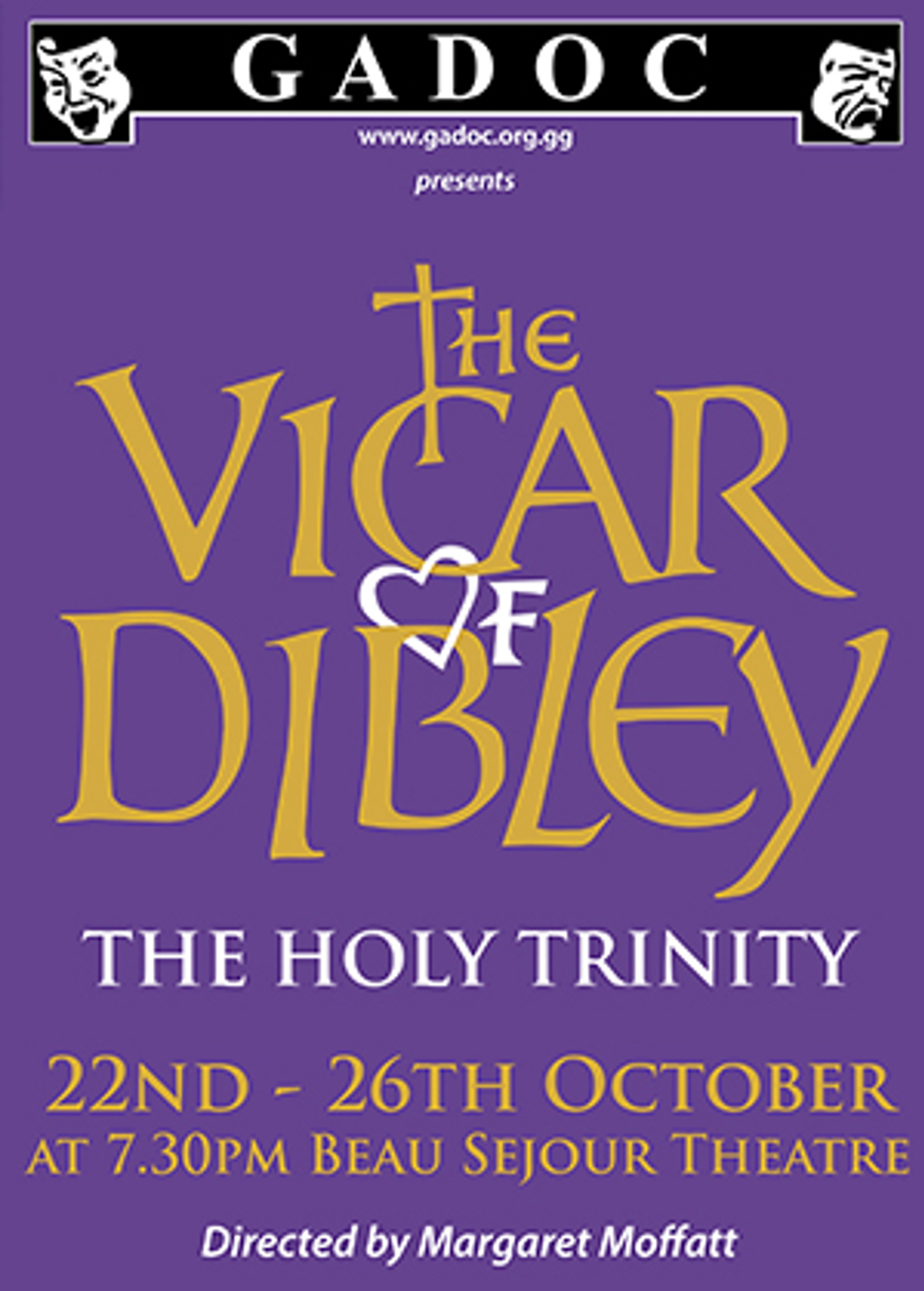Poster for GADOC presents: The Vicar of Dibley III