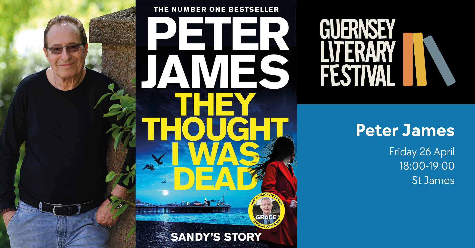 Peter James: Expanding the 'Roy Grace Universe'