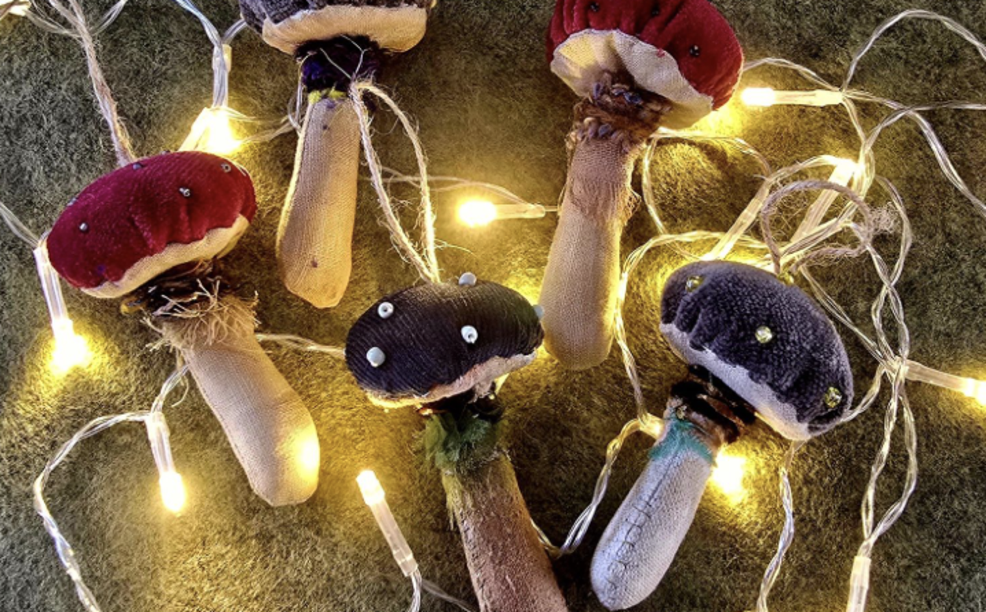 Handcraft Your Own Mushroom Ornaments