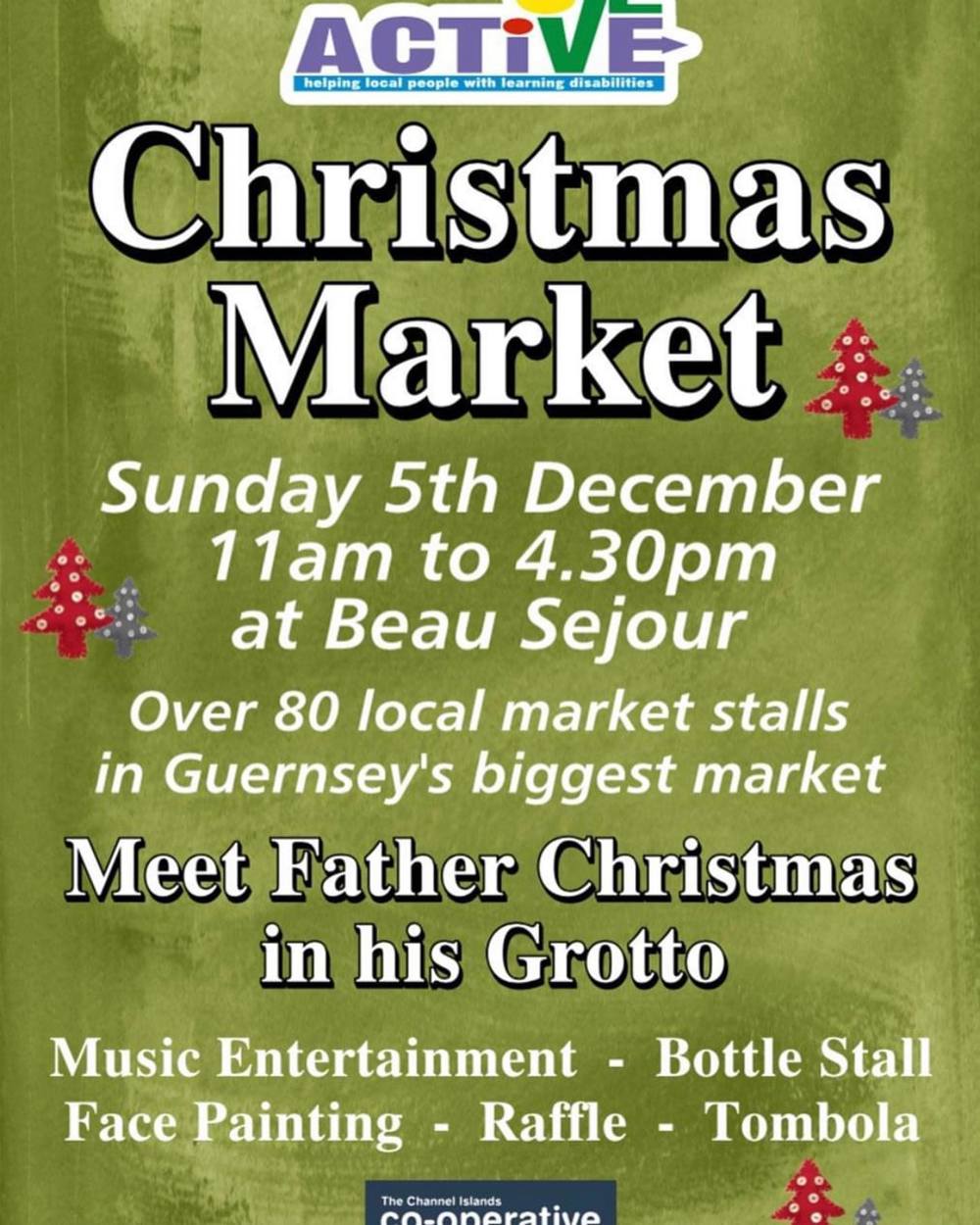 Poster for ACTIVE Christmas Market