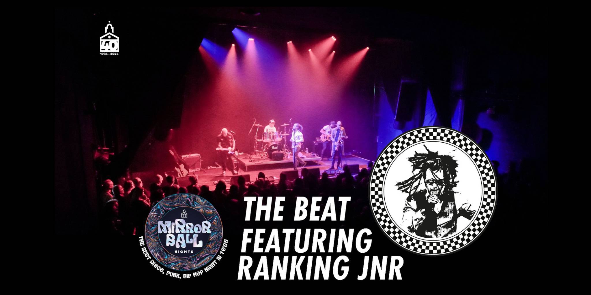 TWO TONE MIRROR BALL NIGHT WITH ORIGINAL SKA-POP OUTFIT THE BEAT