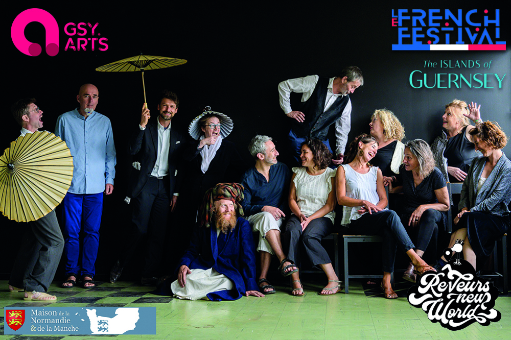 Poster for Troupe des Rêveurs New World - street performances