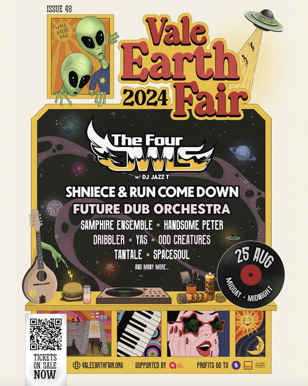 Poster for Vale Earth Fair 2024