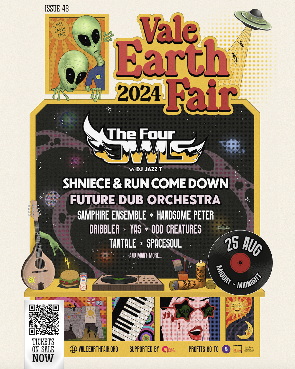 Poster for Vale Earth Fair 2024