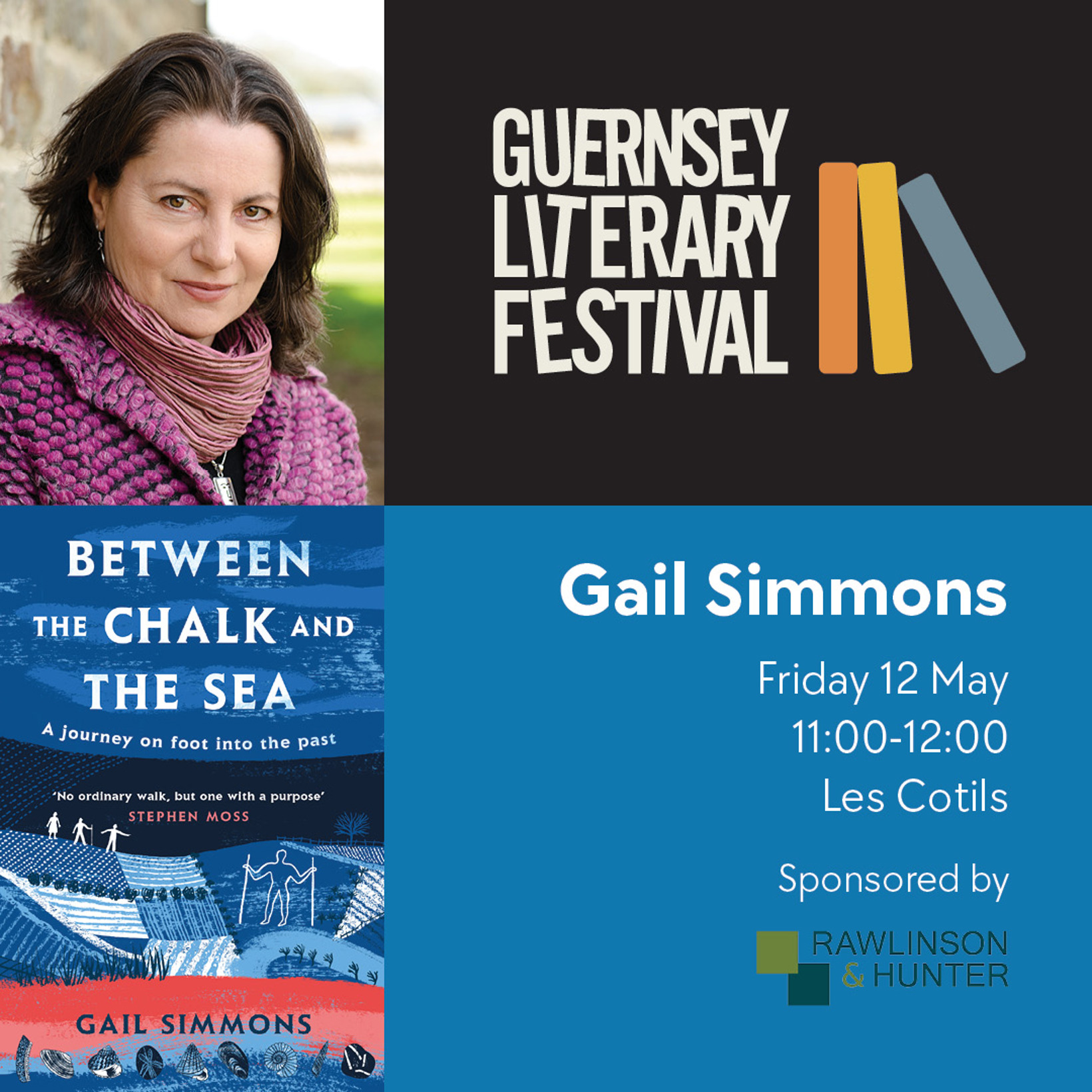 Between the Chalk and the Sea - Guernsey Literary Festival