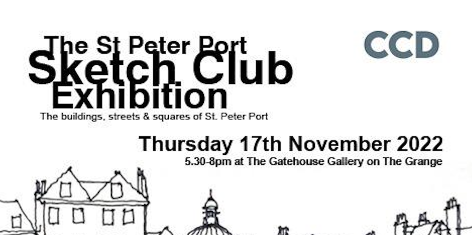 St Peter Port Sketch Club at the Gatehouse