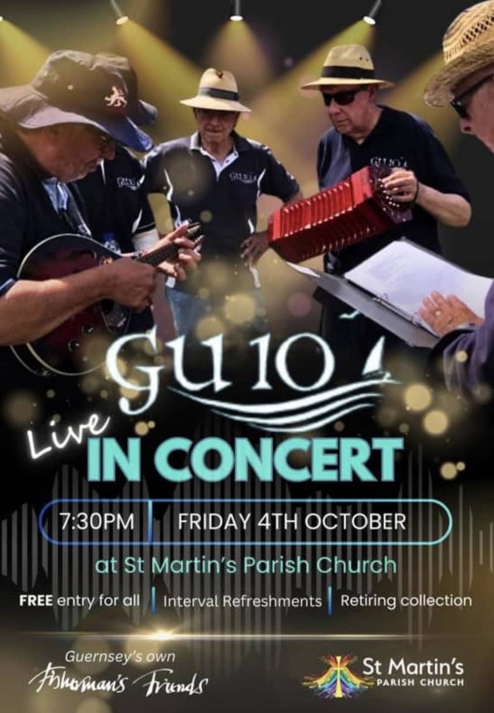 Poster for GU10 LIVE in concert