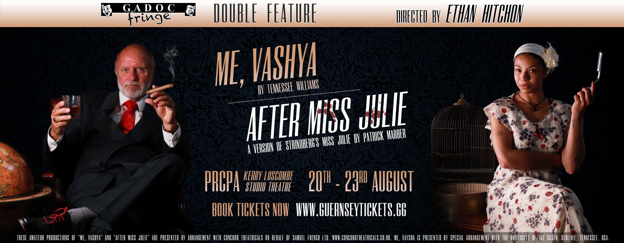 GADOC presents: Me, Vashya & After Miss Julie