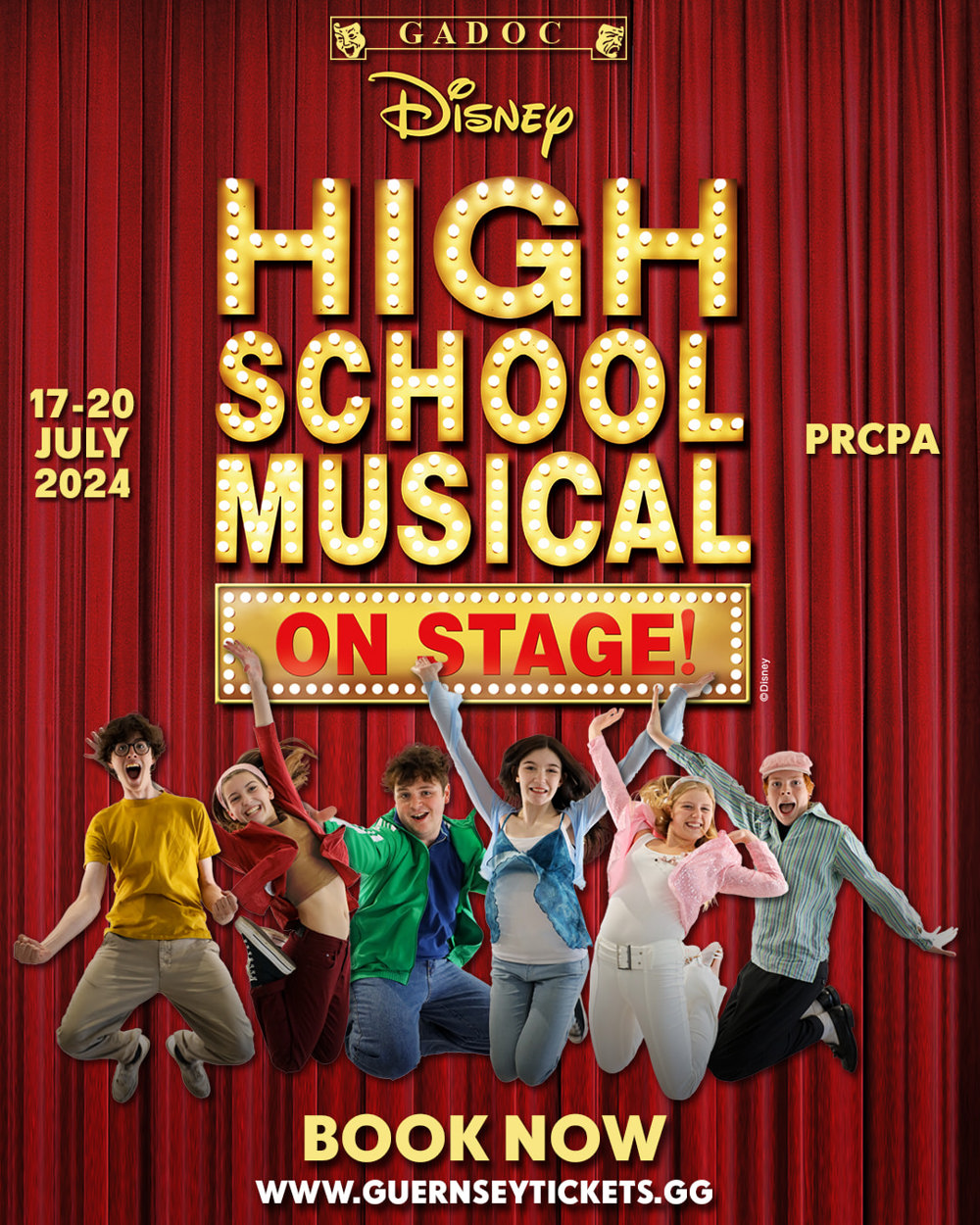 Poster for GADOC Presents: High School Musical