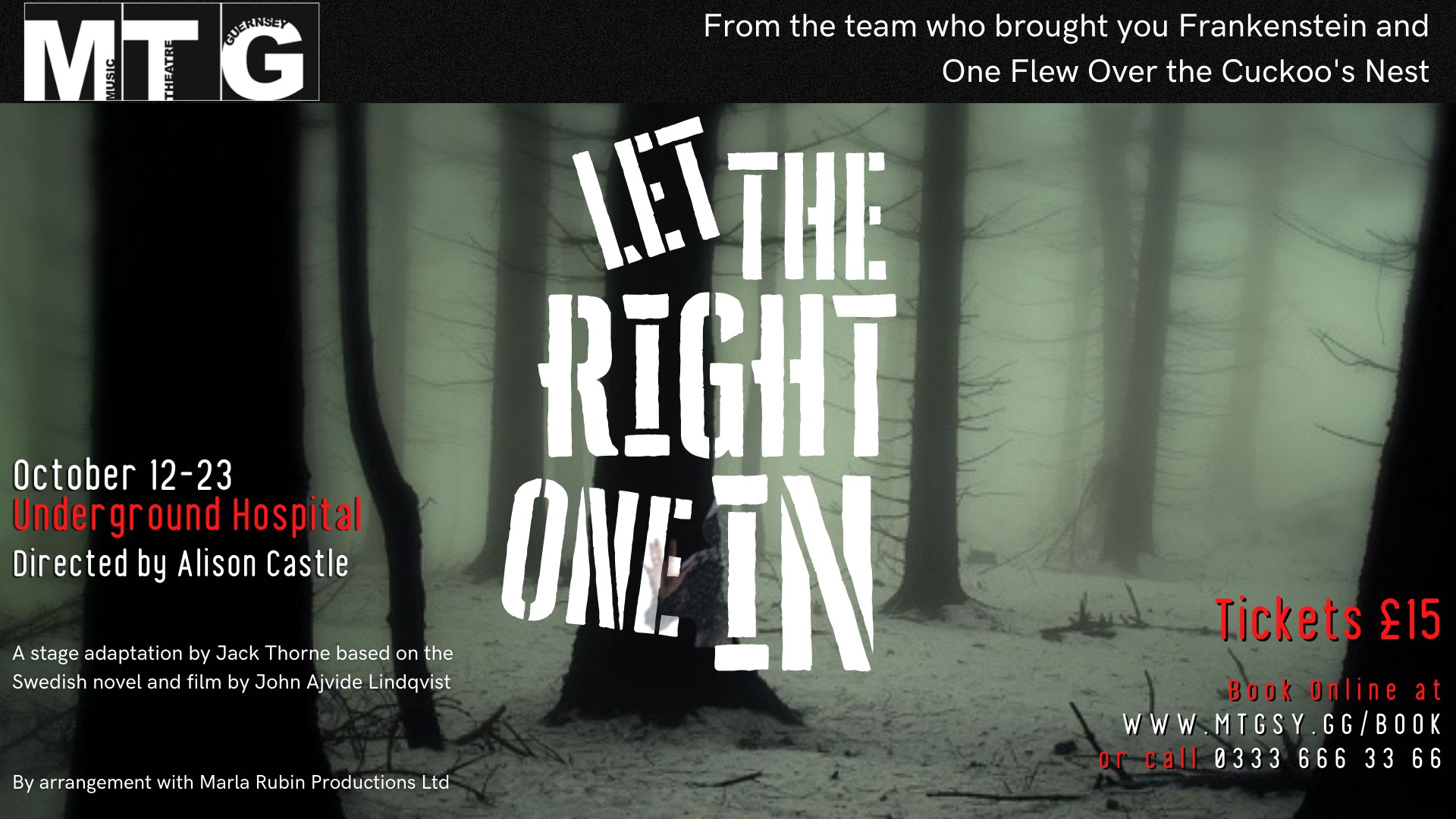MTG presents Let The Right One In