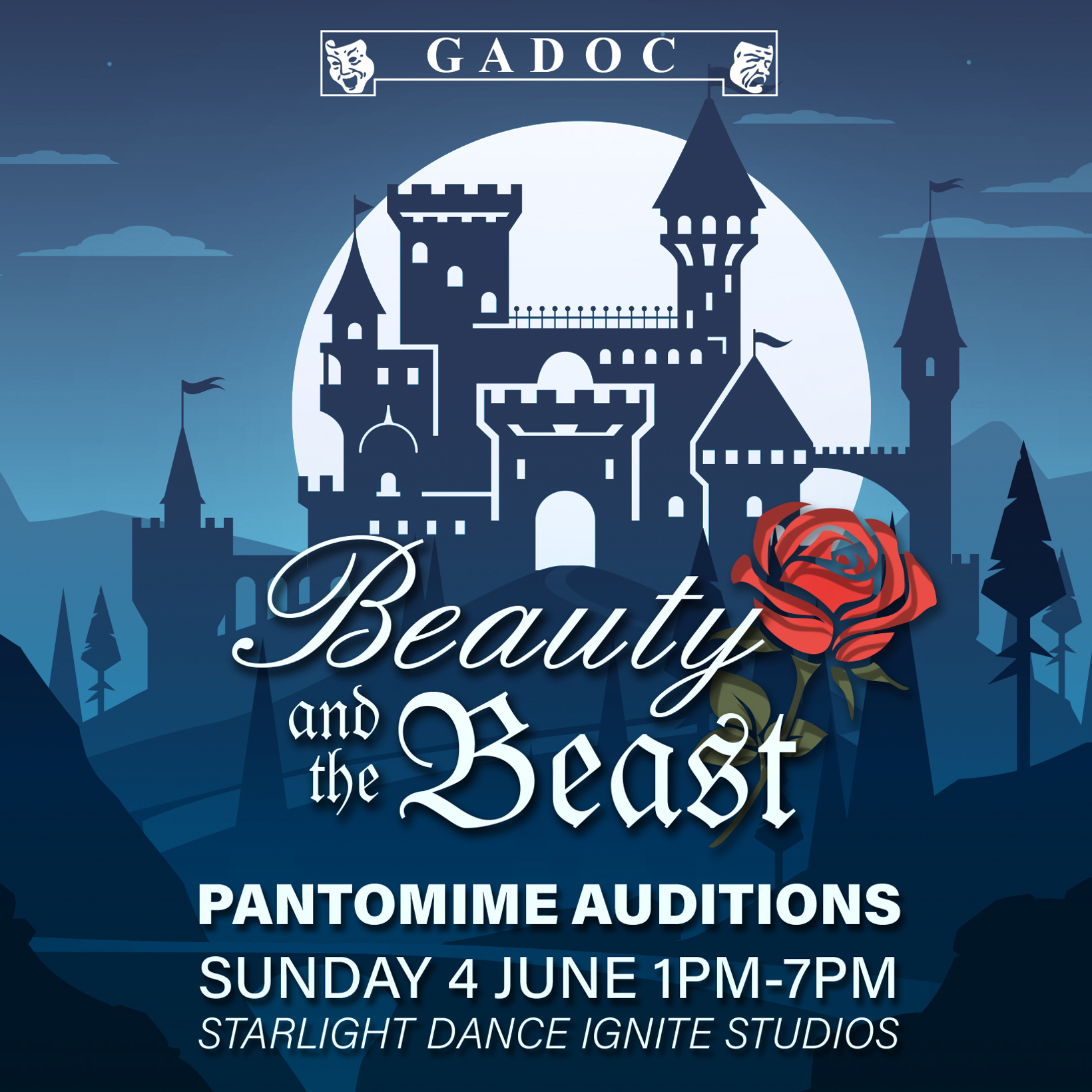 GADOC Auditions Beauty and the Beast