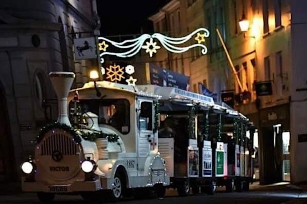 Poster for St Peter Port Christmas Lights Tour