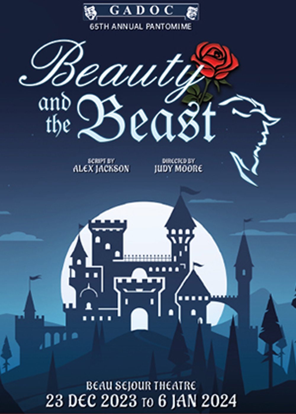 Poster for GADOC Presents: Beauty and the Beast