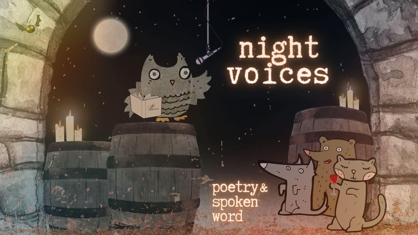 Night Voices Poetry & Spoken Word Night
