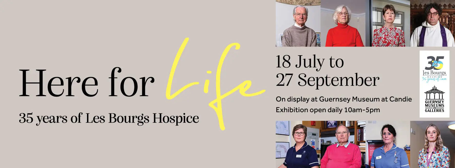 Here for Life: 35 Years of Les Bourgs Hospice at Guernsey Museum & Art Gallery
