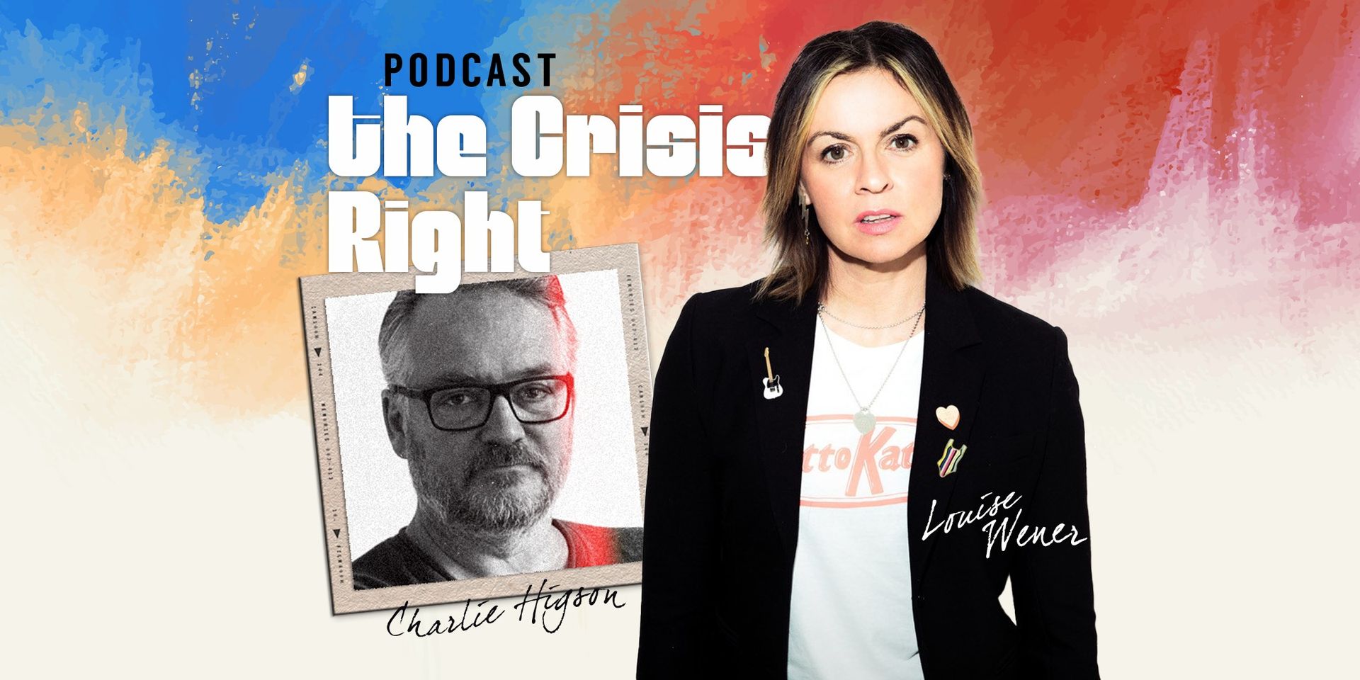 The Crisis Right with Louise Wener and Charlie Higson @ St James
