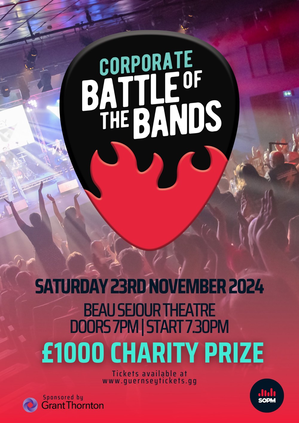 Poster for Corporate Battle of the Bands 2024