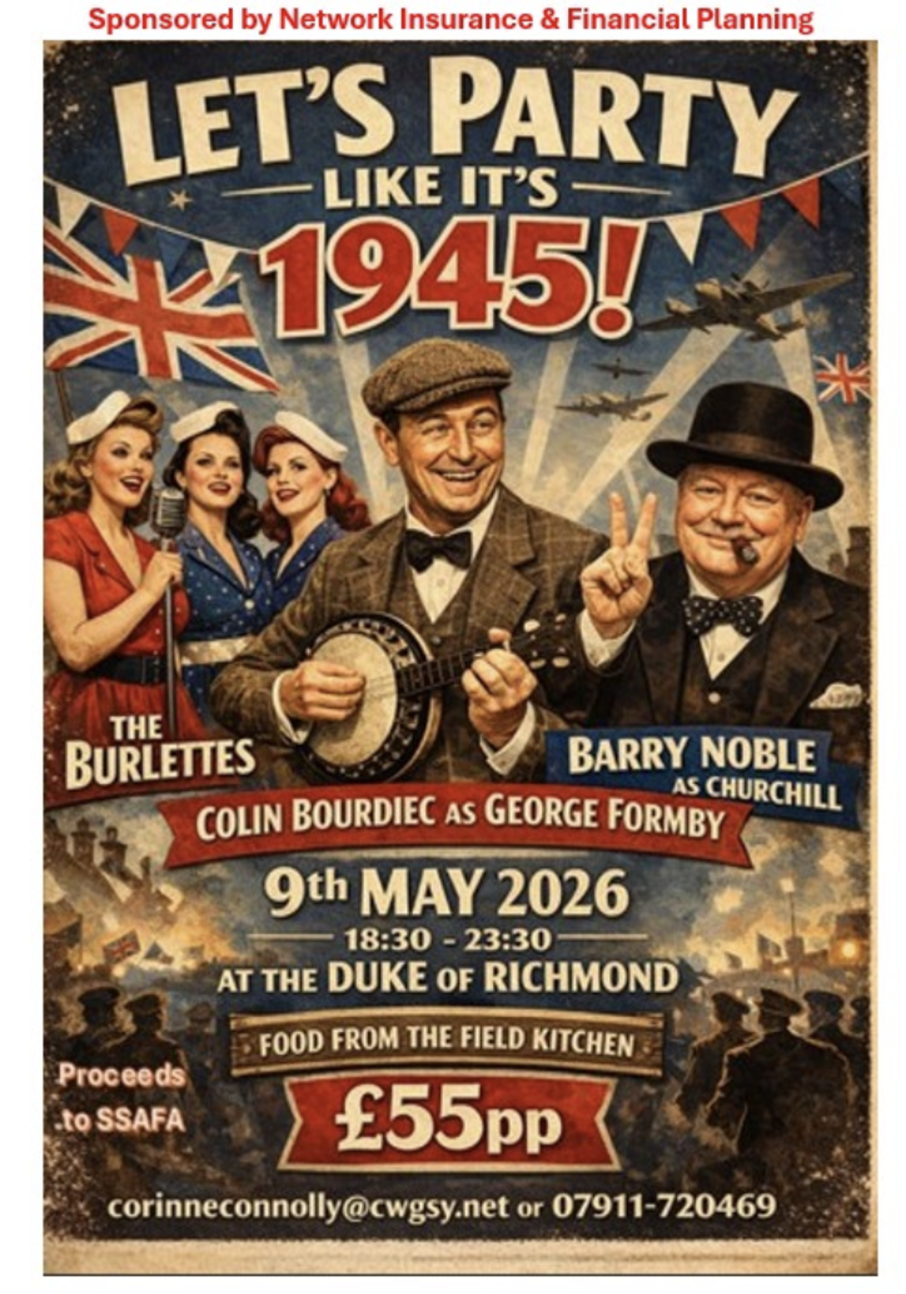 Poster for Let's Party like it's 1945!