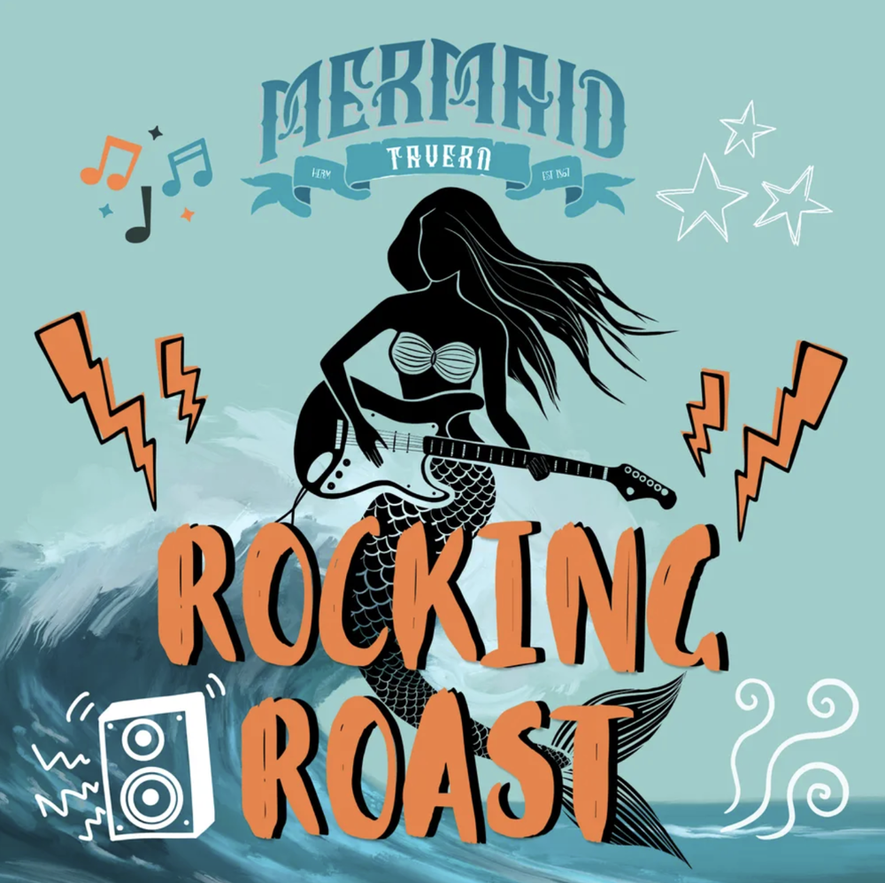 Poster for Mermaid Sunday Rocking Roast