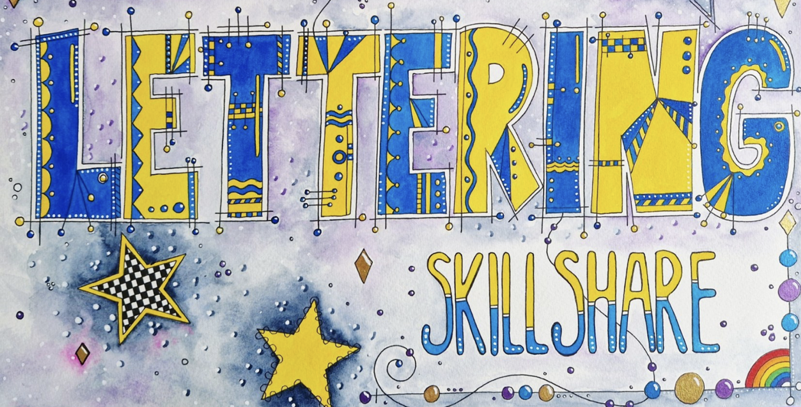 March Skillshare - Lettering
